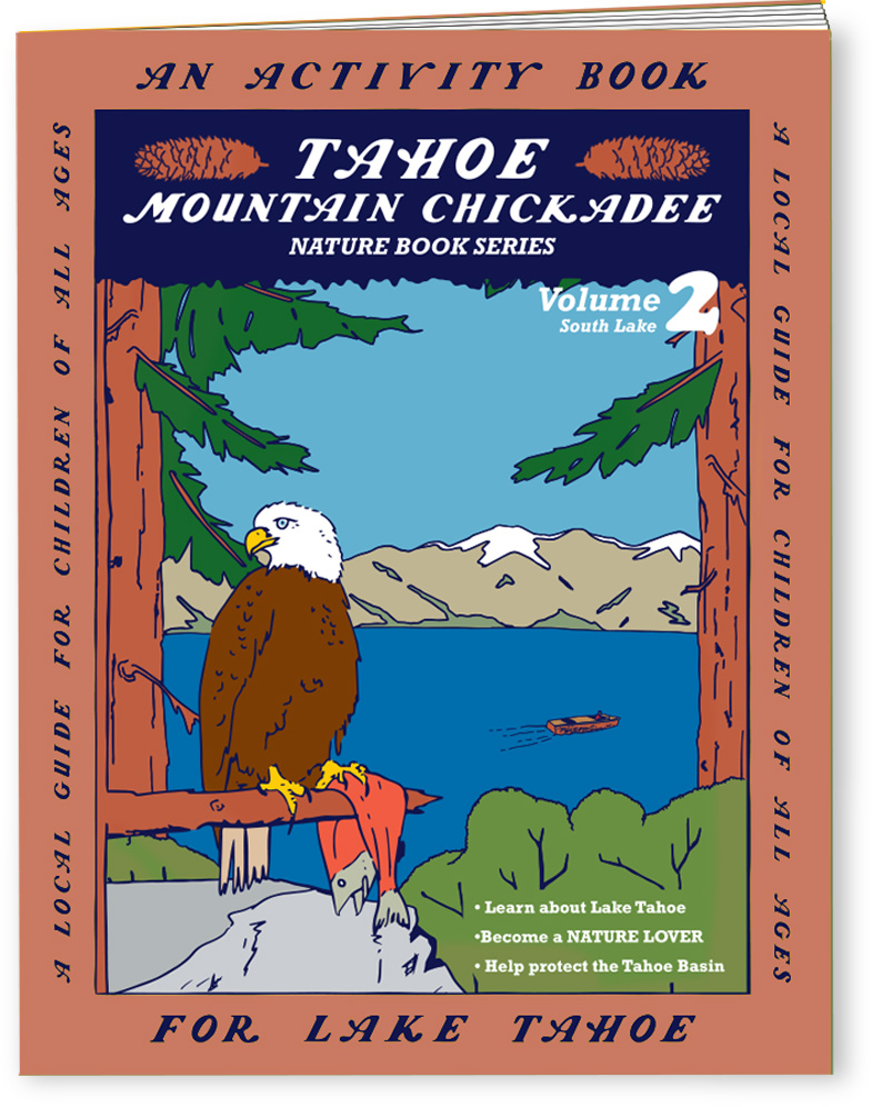 Tahoe Mountain Chickadee coloring book Volume 2